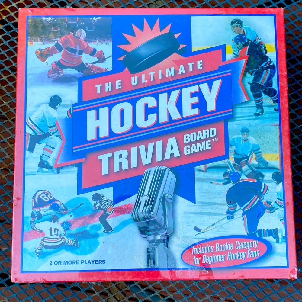 The Ultimate Hockey Trivia Board Game -Sealed